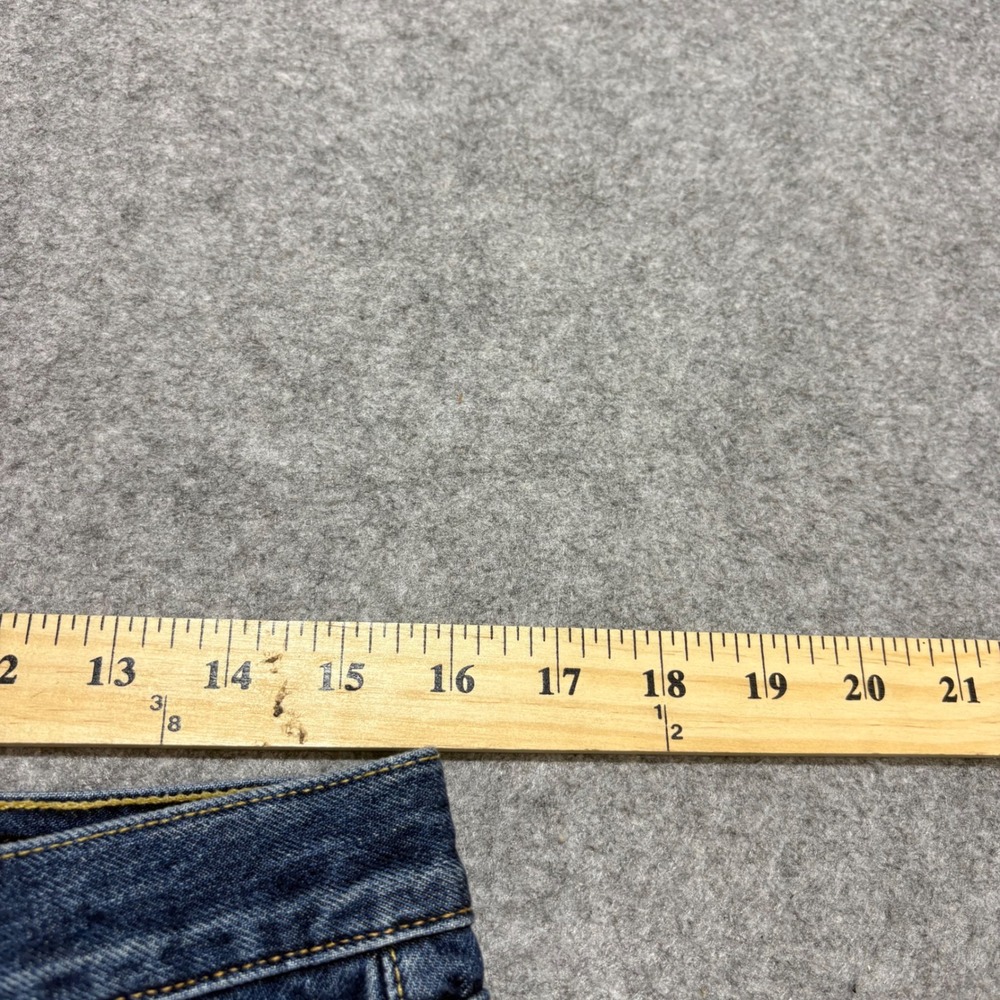 Rag & Bone New York Straight Leg Raw Hem Jeans Dark Wash Denim Size 29 - Picture 4 of 6